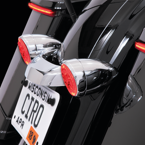 Inserciones de intermitente estilo Fang de la marca Ciro para moto