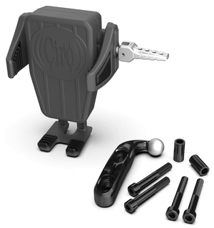 Kit montaje cámara y teléfono inteligente Ciro para moto