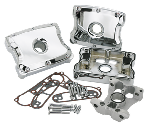 Kit de tapas de balancines de aluminio billet para motor Big Twin Evolution