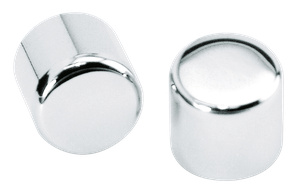 Tapas para tornillos con acabado cromado estilo CY Chrome