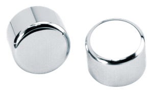 Tapas para tornillos con acabado cromado brillante estilo CY Chrome