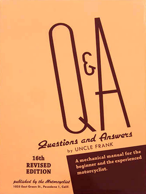 Portada del manual de servicio Preguntas y Respuestas por el Tío Frank