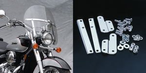 Pantalla chopped heavy duty de National Cycle para motocicleta