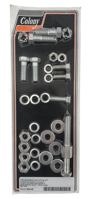 Kit de montaje de transmisión Colony para motocicleta custom