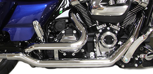 Kit de colectores de escape doble real para motor Milwaukee Eight en acero inoxidable