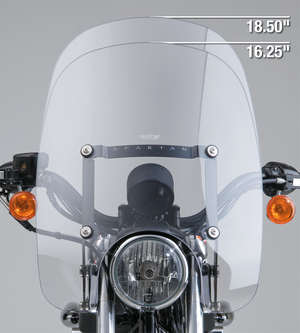Pantalla de anclaje rápido National Cycle Spartan para motocicleta