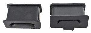 Goma de montaje negra para silenciador de escape en motocicleta Harley-Davidson Touring