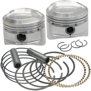 Juego de pistones S&S para motores estilo V2 Big Twin