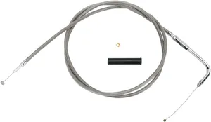 Cable de acelerador trenzado en acero inoxidable para motocicleta