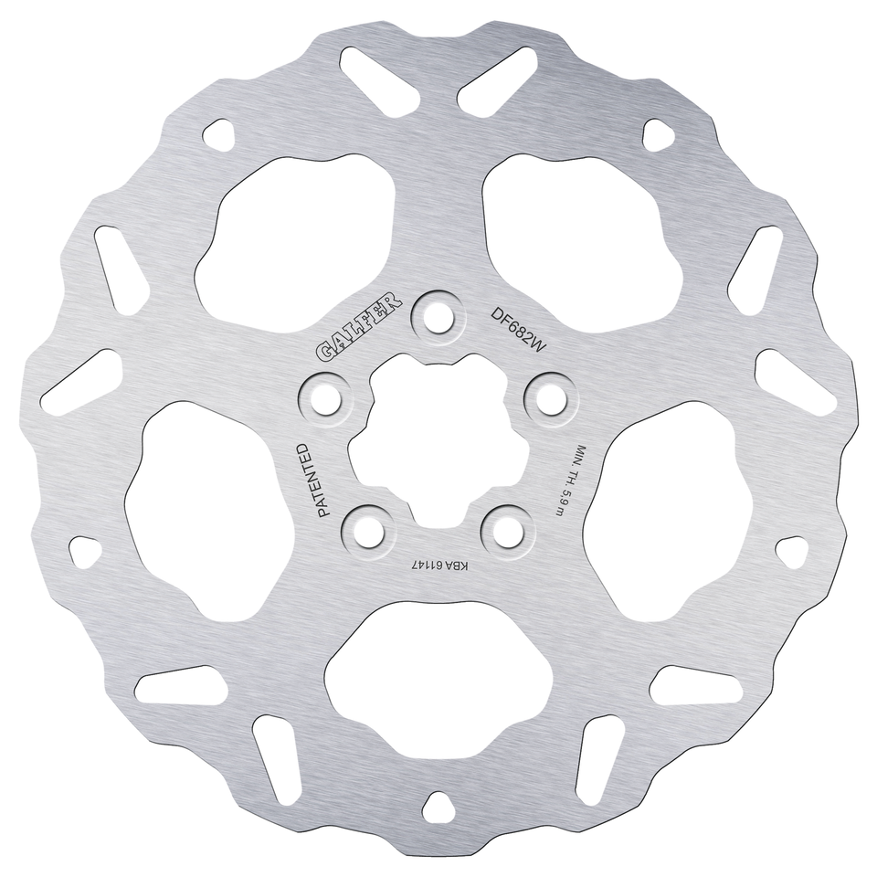 Rotor de freno de disco Galfer Wave con perfil ondulado