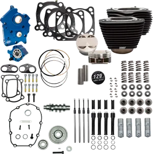 Kit de potencia 129 pulgadas para motor Milwaukee Eight