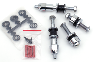Barra sissy desmontable superior redonda para moto