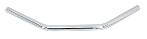 Manillar drag bar Genuine Zodiac negro de una pulgada de diámetro
