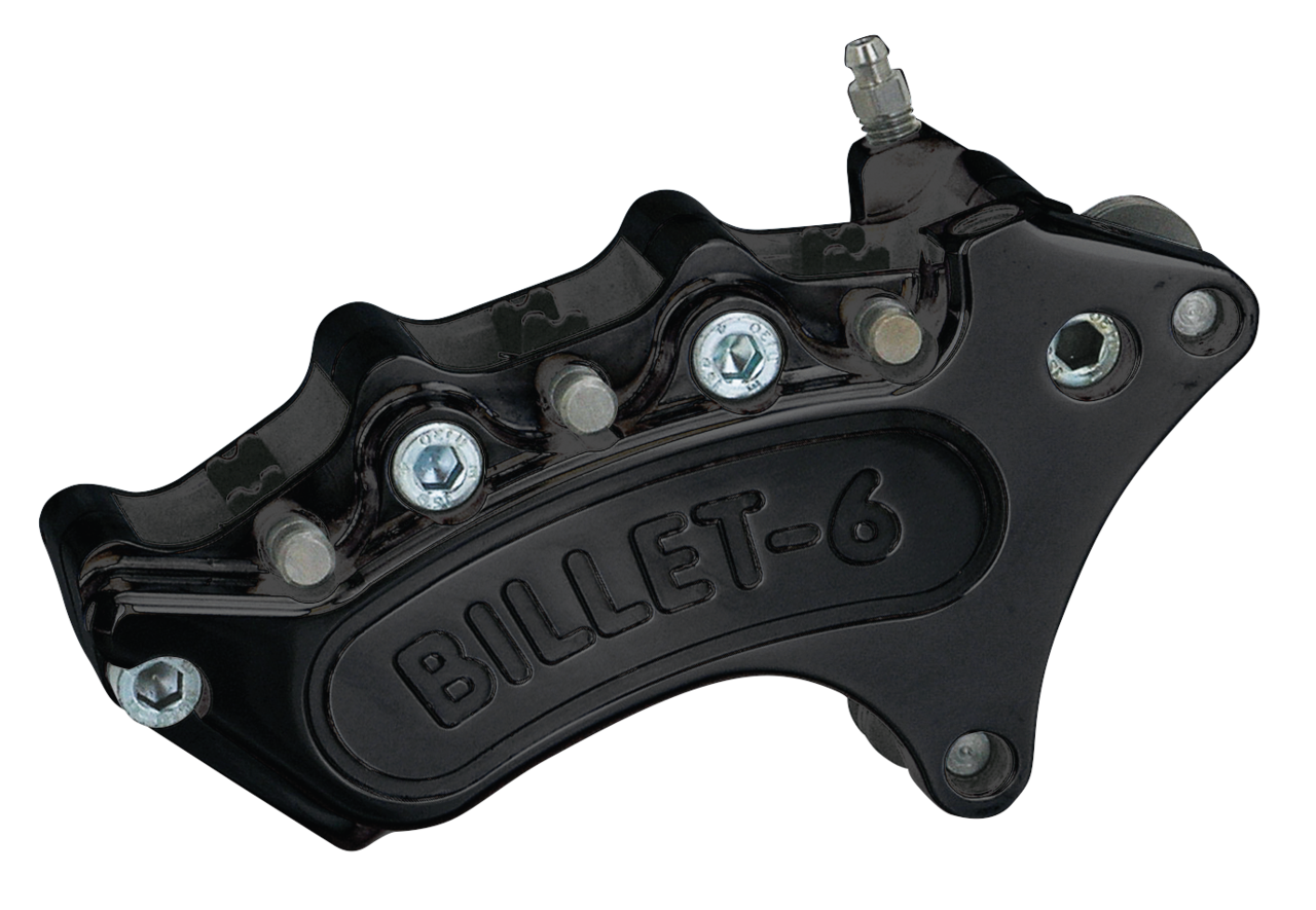 Pinzas de freno Harrison color billet para motocicleta