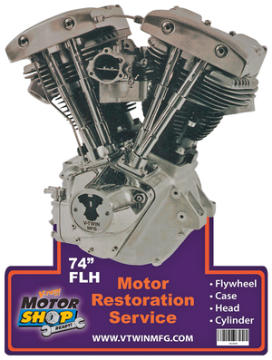 Placas de motor metálicas para Harley-Davidson
