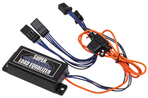 Sistema de nivelación de carga Badlands Load Equalizer III instalado en motocicleta