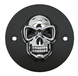 Par de tapas Point 3-D Skulled con diseño calado en relieve