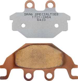 Pastillas de freno de metal sinterizado para Harley-Davidson y Buell
