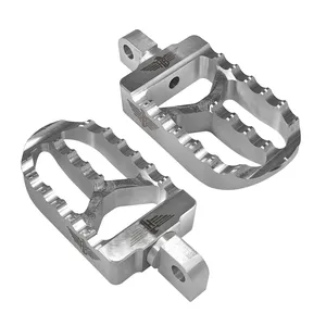 Estriberas traseras cromadas para motocicleta Harley-Davidson
