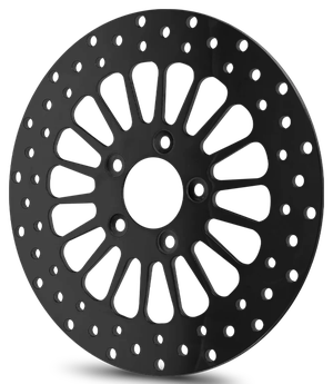 Par de discos de freno Mammoth Super Spoke con diseño ventilado y acabado metálico