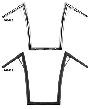 Cuelgamonos Burly Fat King Louie estilo Ape Hanger para manillar