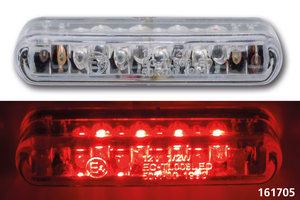 Piloto trasero LED personalizado con aprobación electrónica para motocicleta
