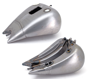 Depósito de gasolina estilo custom estirado 2 pulgadas con soporte para instrumentos para Softail Twin Cam