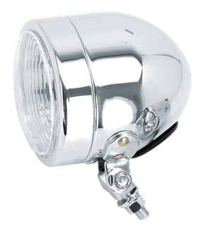 Faro LED circular de 4 pulgadas con haz dual H4 para motocicletas Harley-Davidson