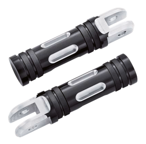 Estriberas Accent Cut instaladas en Harley-Davidson Softail Milwaukee Eight