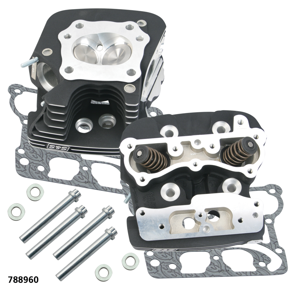 Culata S&S Super Stock para motor Twin Cam de Harley-Davidson