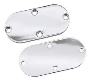 Tapa de inspección de motor metálica para Harley-Davidson