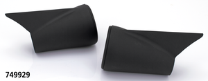 Tapas finales MCJ de 80mm para silenciadores de moto