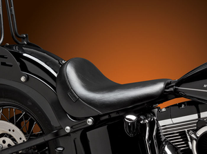 Asiento Le Pera Bare Bones negro para motocicleta Harley-Davidson Softail