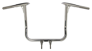 Manillar de acero inoxidable estilo Rick para moto custom