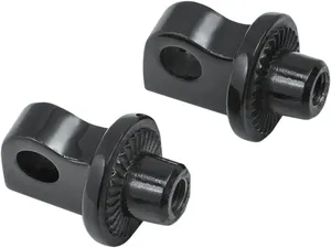 Adaptador de estriberas con anclaje tipo macho para motocicletas custom americanas