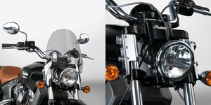 Pantalla desmontable rápida National Cycle para motocicleta