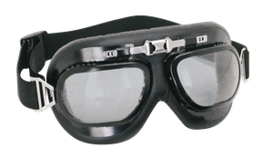 Gafas Contoured negras para motocicleta estilo custom