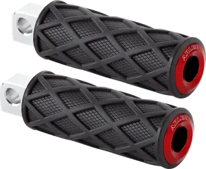 Estriberas Diamond con recubrimiento DLC para motocicleta Harley-Davidson