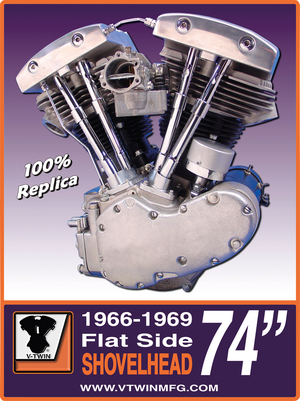 Placas de motor metálicas para Harley-Davidson, Indian y Victory