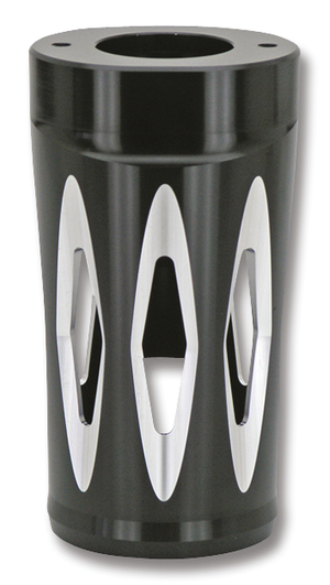 Par de tapas de botellas de horquilla Zodiac Pro-Max en aluminio billet