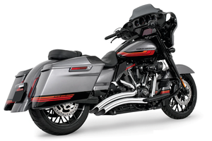 Manillar estilo curvas pronunciadas acabado negro para motocicleta Harley-Davidson