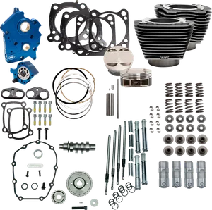 Kit de potencia Power Package de 128 pulgadas cúbicas para motor Harley-Davidson
