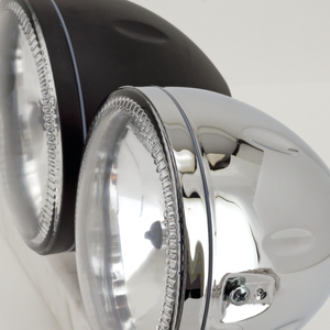 Faro delantero Synapse H4 5 3/4 pulgadas negro mate