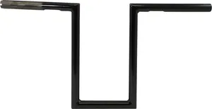 Manillar Narrow-Z estilo Old School negro para motocicleta custom