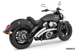 Carenado frontal Radical Radius negro para motocicleta Indian Scout