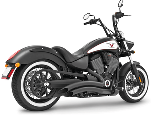 Pieza Sharp Curve Radius instalada en motocicleta Victory Cruiser