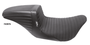 Asiento Le Pera Kickflip negro para Harley-Davidson Touring