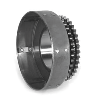 Campana de embrague con rueda dentada para motor Big Twin de 4 marchas
