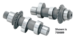 Par de árboles de levas Andrews para motor Twin Cam con cadena de rodillos
