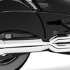 Escape Union 2-into-1 instalado en motocicleta Indian PowerPlus o Thunderstroke